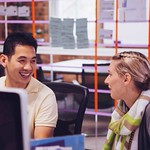 Around the Envato Office - Ben & Jane